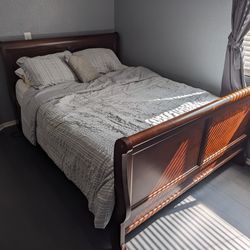 Bedroom Set (Nightstand, Head And Footboard)