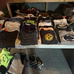 Tops, Shoes And Pants.  $1 Each