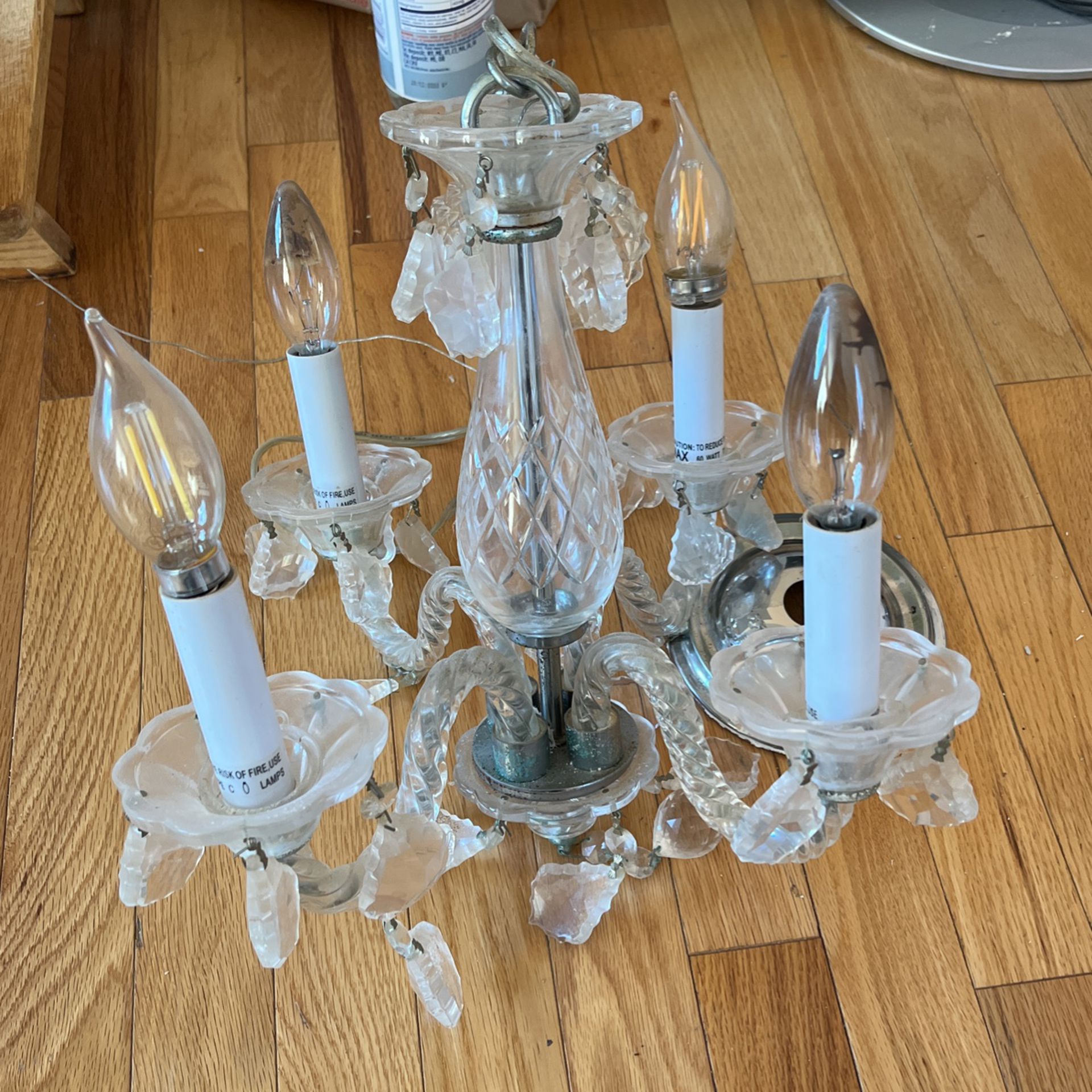 Used Crystal chandelier
