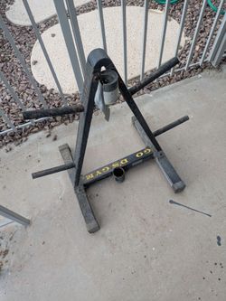 Old weight rack