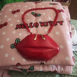 Betsey Johnson Lips Clutch
