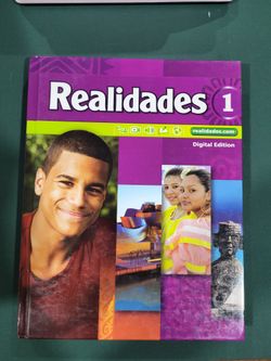 Realidades 1 hardcover book