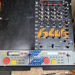 Vintage professional DJ sound system