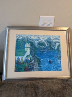 The Painting " Beautiful landscape" Price negotiable