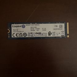 Kingston M.2 NVME 1 TB SSD