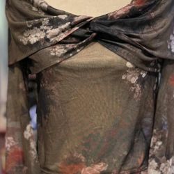DAZY Women's Floral Blouse 