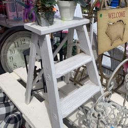 ladder for decoration.