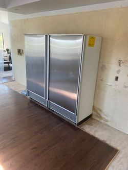 Two 30” subzero refrigerators