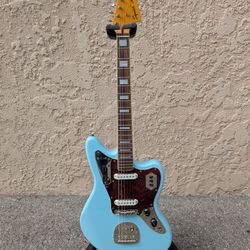 Squire Jaguar Daphne Blue by Fender Indonesia, Like Jazzmaster 