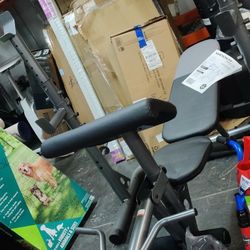 New Weight Bench And Bar Holder (No Bar)
