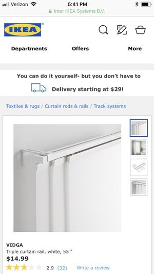 Ikea Panel Curtain System Vidga For Sale In Vancouver Wa Offerup