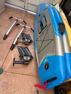 Hobie eclipse 12 ft. Paddle boards 2 complete with extras