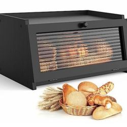 Bread Box for Kitchen Countertop 