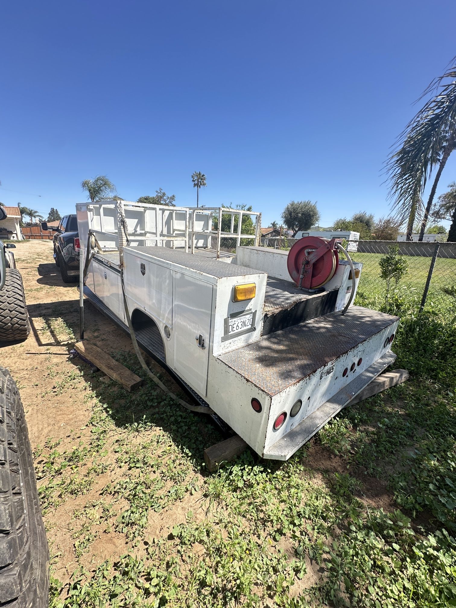 Service Bed Box Utility Work Box Dodge Ford Chevy 5500 F-550 
