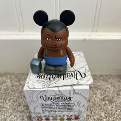 DISNEY VINYLMATION 3" ANIMATION SERIES 2 JOHN HENRY w/SHIRT HAMMER TOY FIGURE