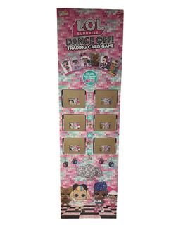 L.O.L. Surprise! Dance Off! Trading Card Game Display