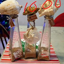 Set Of 3 Sea Collection Jars 