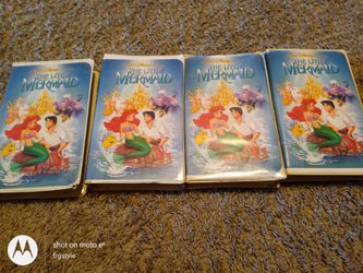 Disney lil mermaid collectable videos