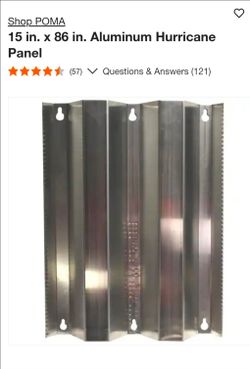 Aluminum Storm Panels