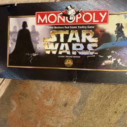 Star Wars Monopoly By Parker Brothers