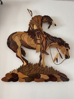 End Of The Tails Multi Wood Wall Sculpture