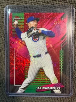 2026 Topps finest Seiya Suzuki Rare Red 2/5 mini diamonds