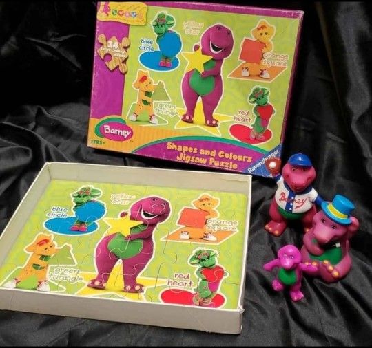 Barney puzzle & Barney figures