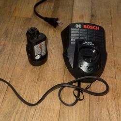 bosch battery + charger