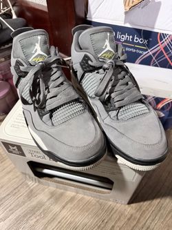 Air Jordan 4 Cool Grey Sneakers 10.5
