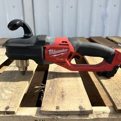 Milwaukee TOOL ONLY  M18 FUEL GEN II 18V Lithium-Ion Brushless Cordless 1/2 in. Hole Hawg Right Angle Drill USED $220