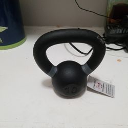 10 Lb Tru Grit Kettlebell