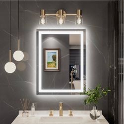 24x32 LED Mirror for Bathroom