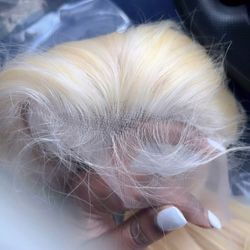 13x6 30” 613 Straight Lace Wig