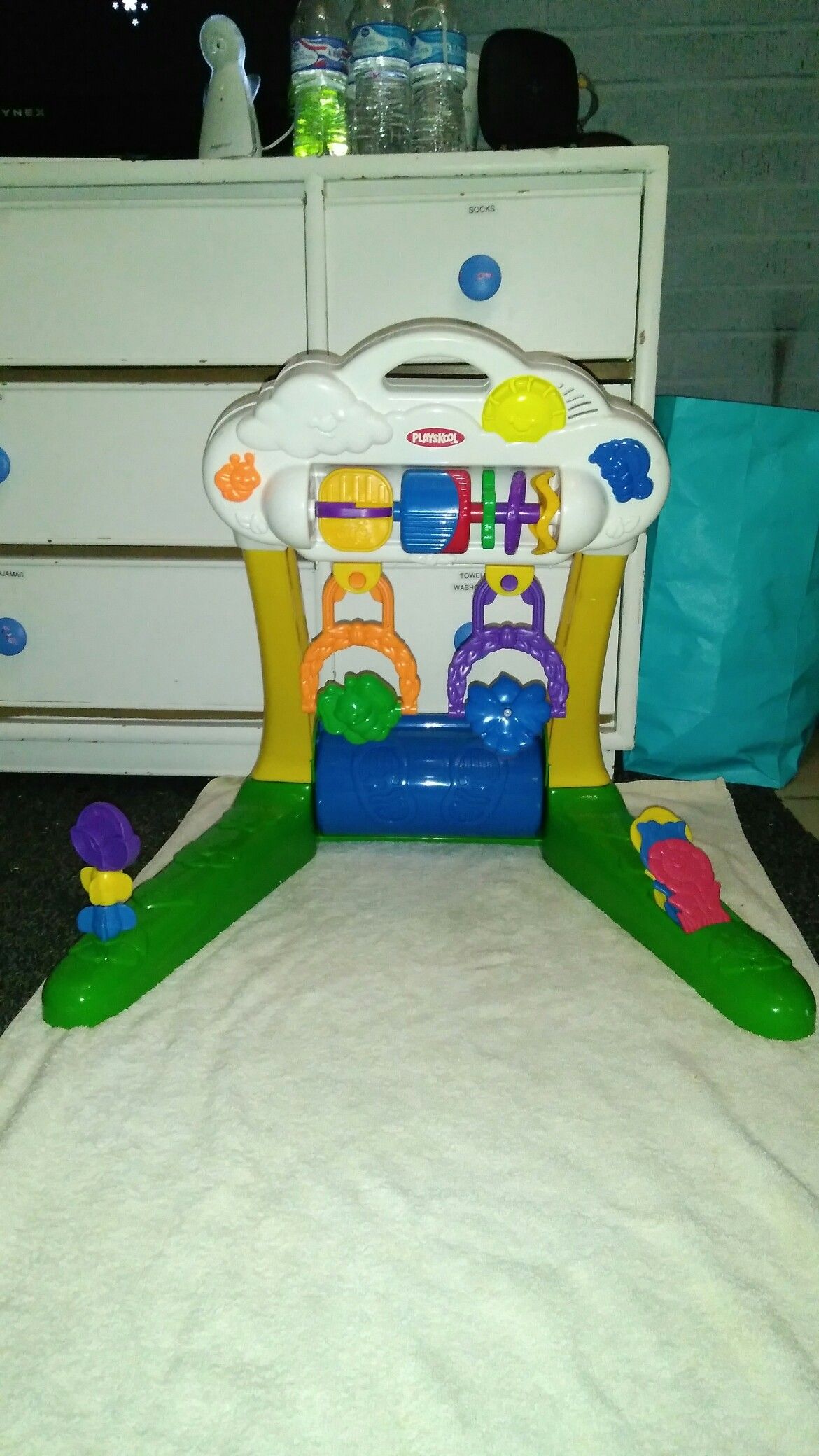READ DESCRIPTION Rare Playskool Kick Start Gym