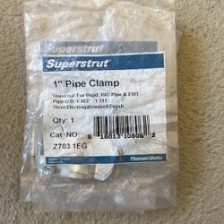 1” Pipe Clamp