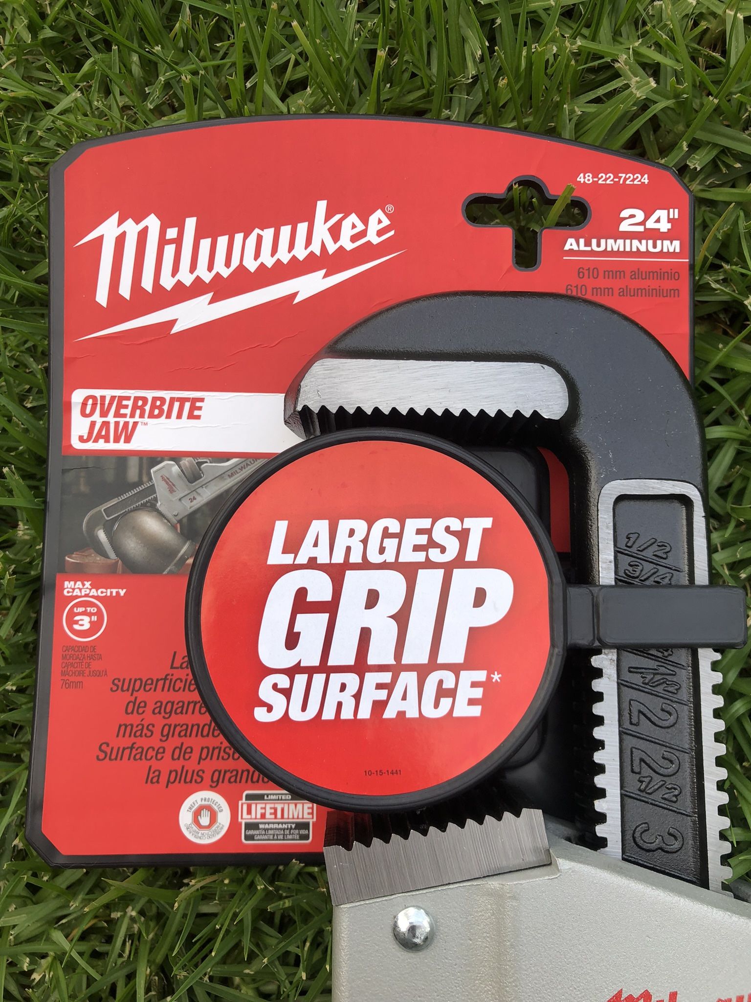Milwaukee 24” Aluminum Pipe Wrench