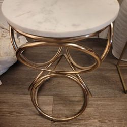 Marble End Table 