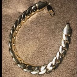 $60 Cuban Bracelet 14k Gold Plated