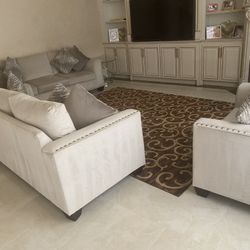 Couches And Tables 6 Piece Set