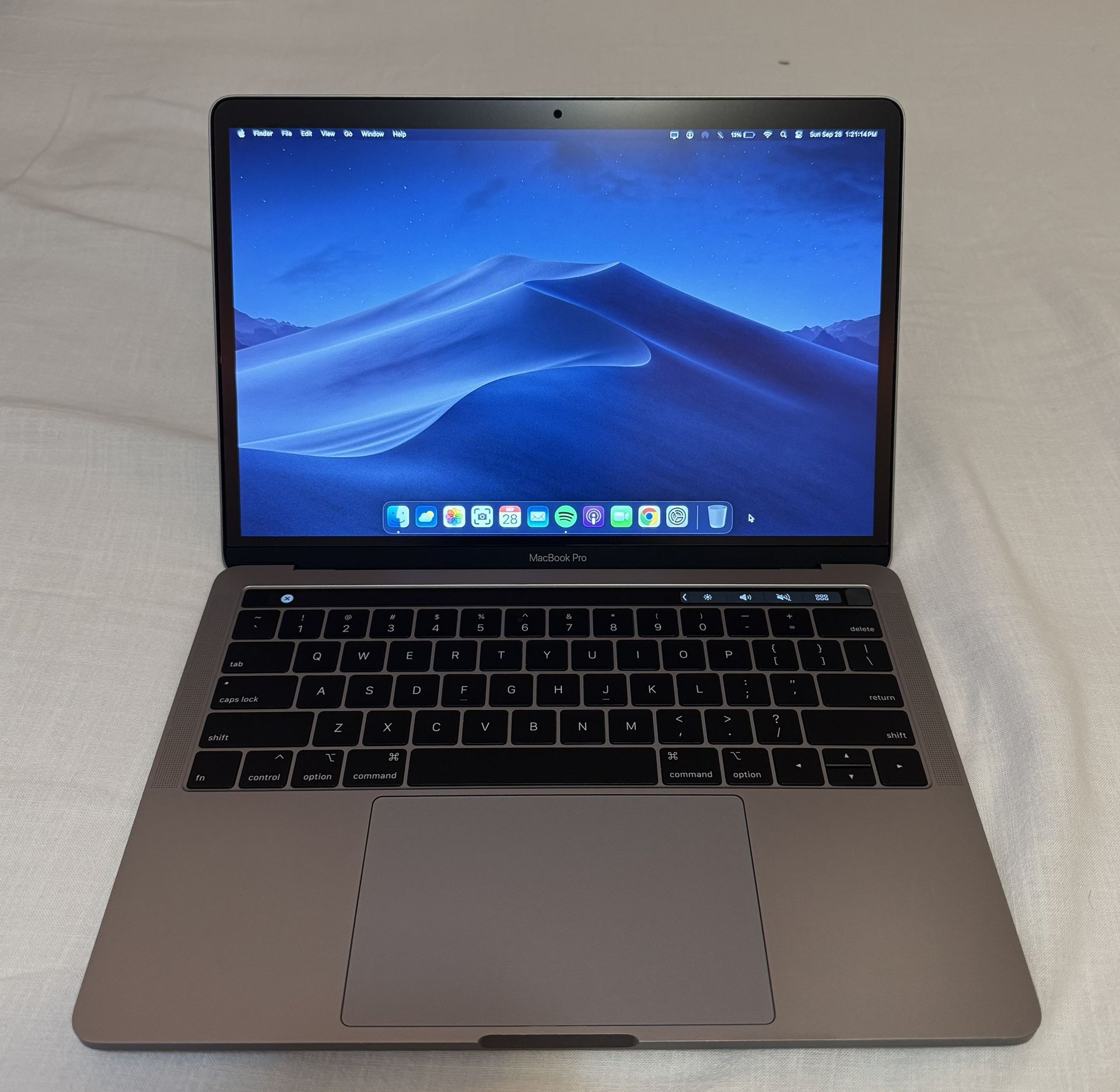 Apple MacBook Pro 2019 (13 Inches, 8GB RAM, 128GB SSD)
