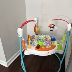 Fisher-Price Baby Activity Jumper with Music, Lights & Toys – Clean, Fully Working