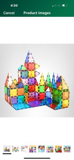 Tiled Clear Magnetic 3D