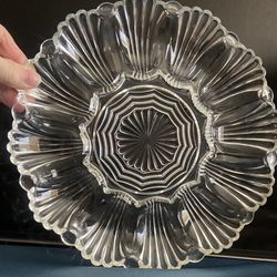 Anchor Hocking Deviled Eggs Plate