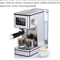 New qja espresso machine coffee kitchen appliance