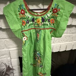 Toddler Mexican Dress Size 4
