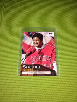 Near Mint 2019 Shohei Ohtani Baseball Card - Topps SO-3 - Signs with Angels