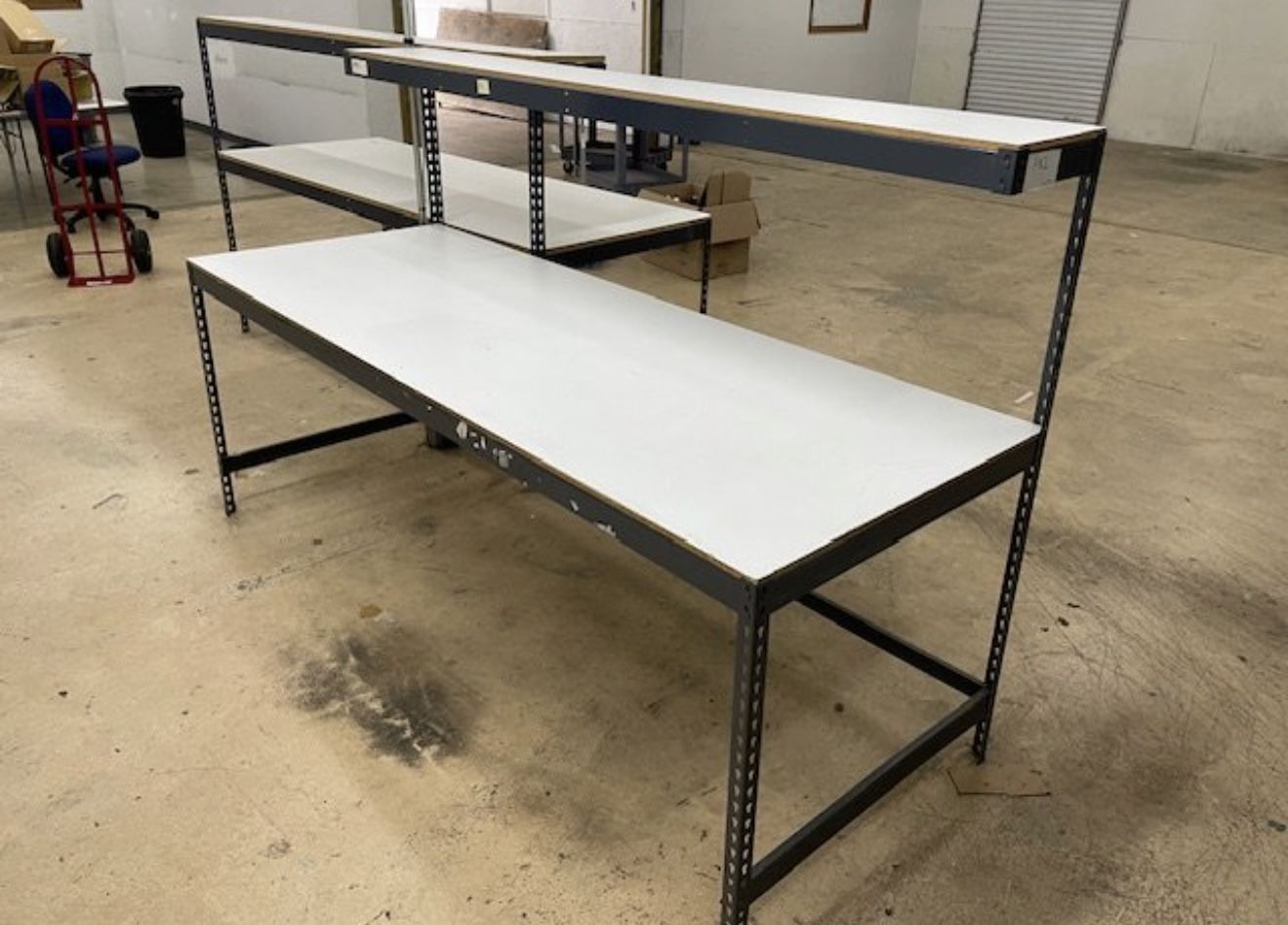 3 Workstations/Workbenches ULINE (Read ad before messaging)