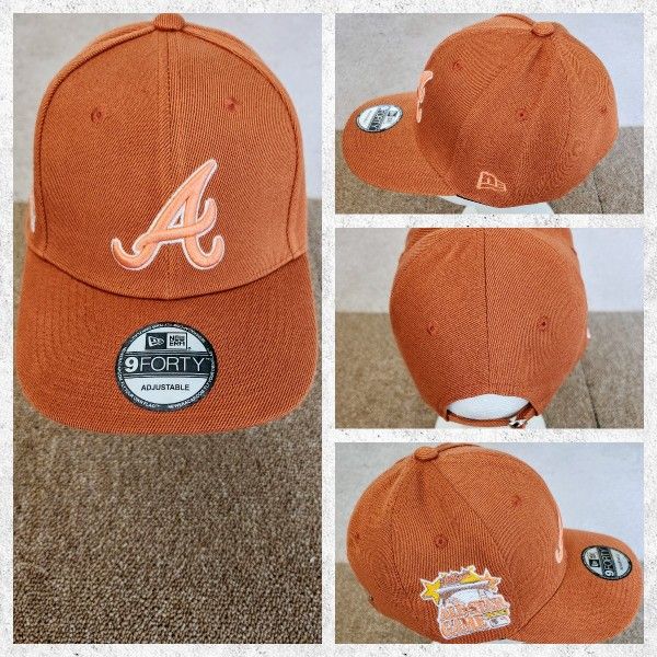 ATLANTA BRAVES MLB BASEBALL ⚾️ STRAPBACK HAT.