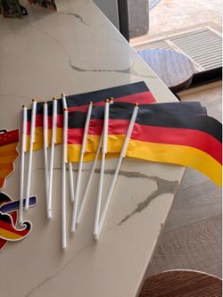 German party decor and Photo Booth props