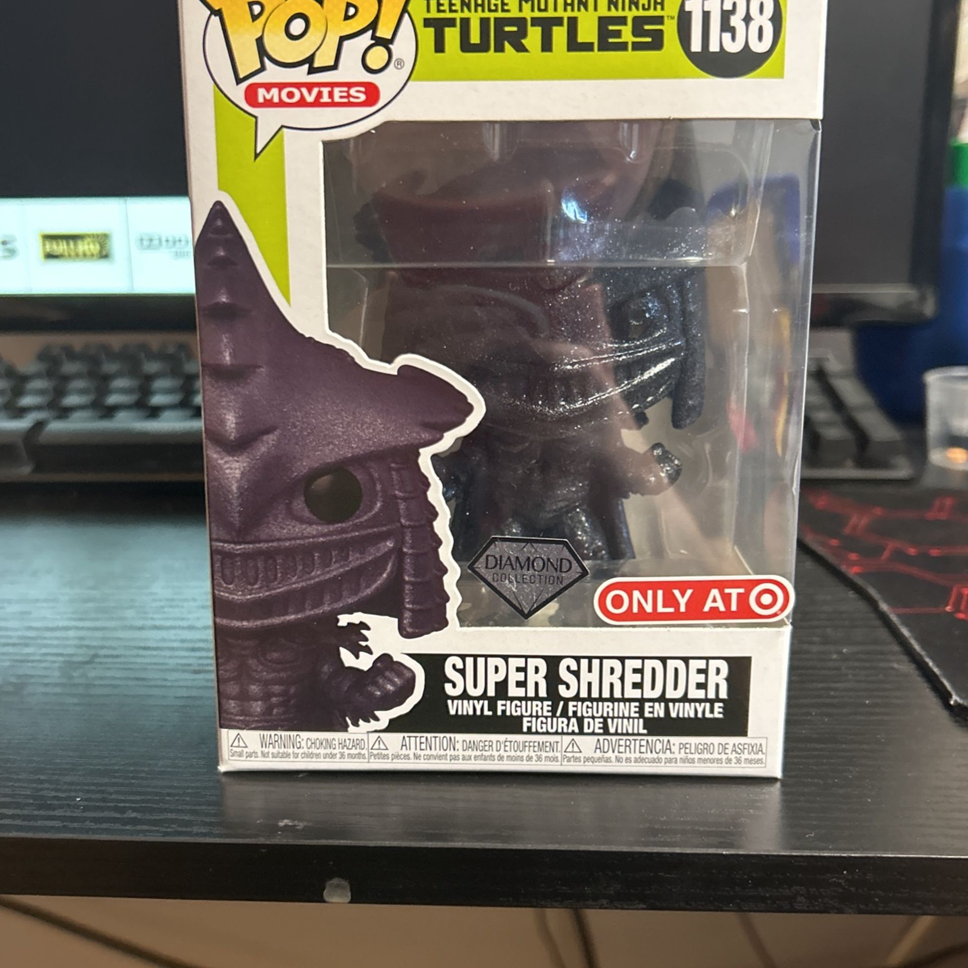 Super Shredder Funko Pop Diamond Exclusive